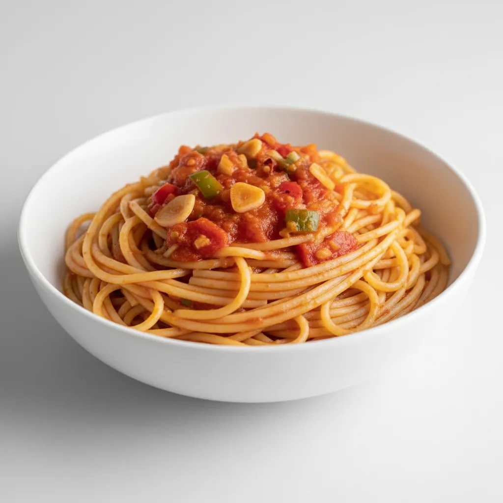 Spaghetti With Arrabiata Spaghetti With Arrabiata