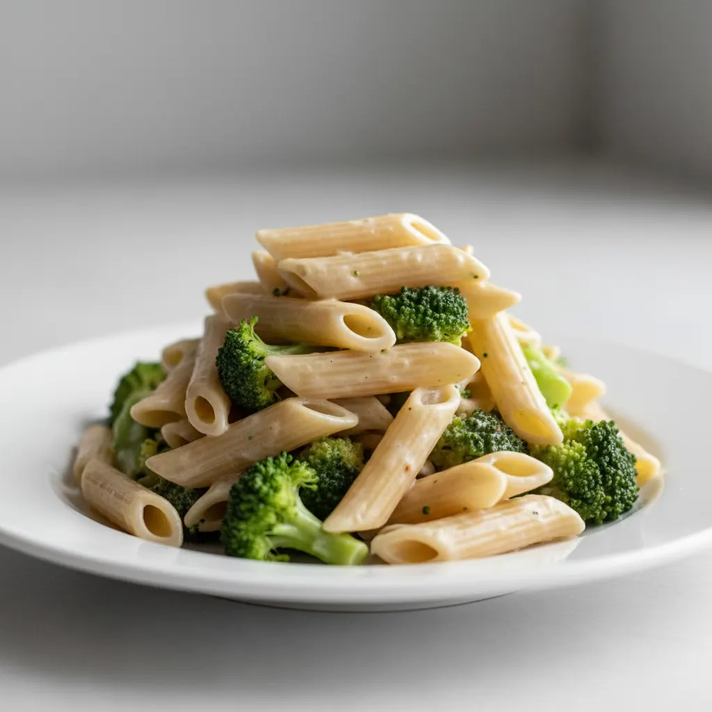Gluten Free Penne With Alfredo and Broccoli Gluten Free Penne With Alfredo and Broccoli