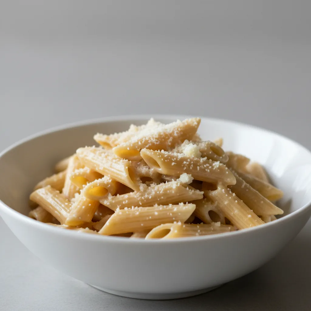 Gluten Free Penne With Alfredo and Parmesan Gluten Free Penne With Alfredo and Parmesan