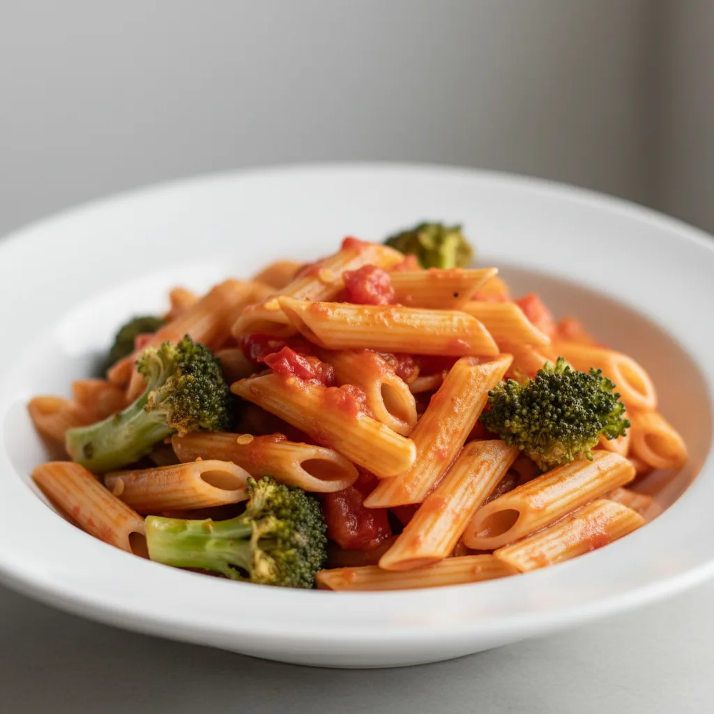 Gluten Free Penne With Arrabiata and Broccoli Gluten Free Penne With Arrabiata and Broccoli