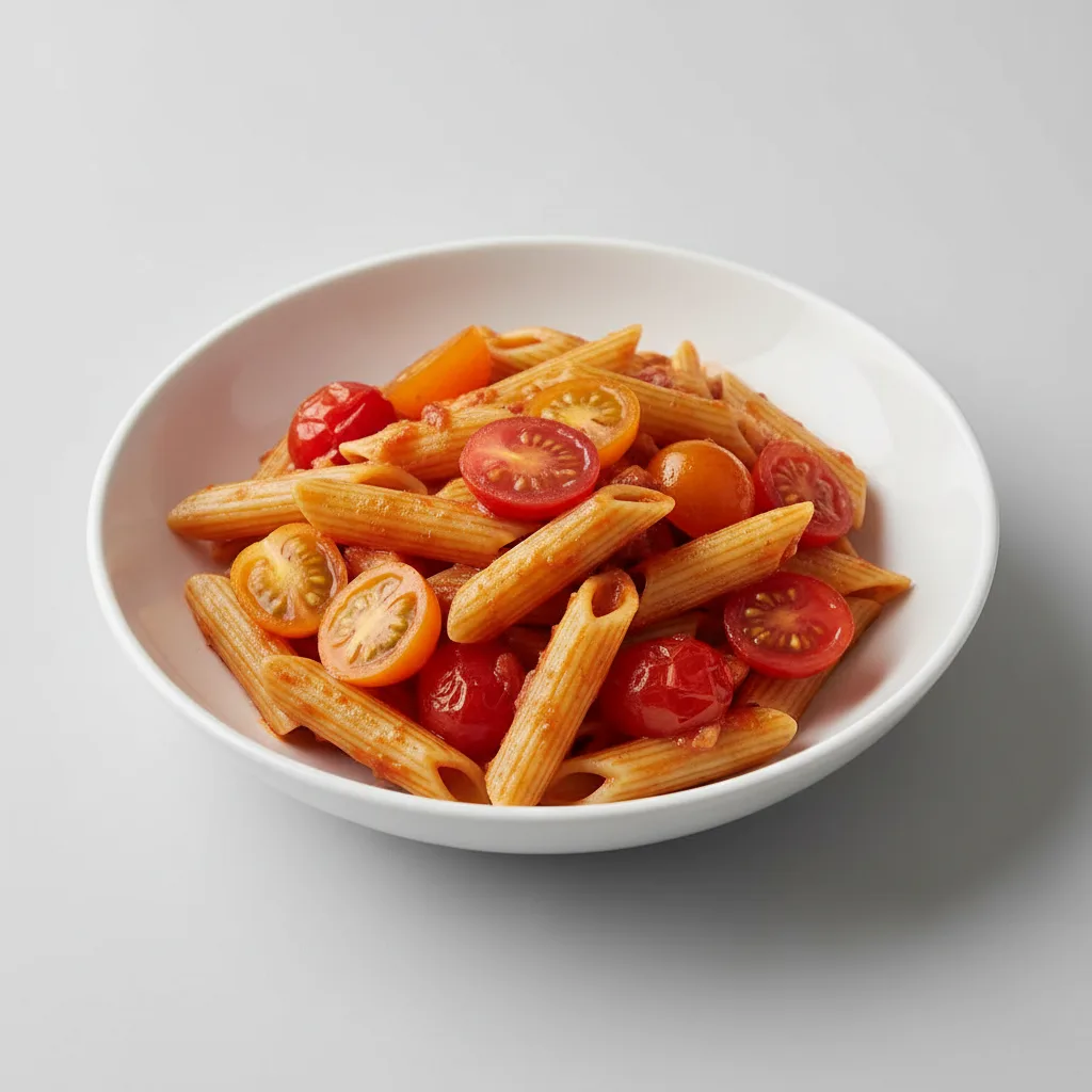 Gluten Free Penne With Arrabiata and Cherry Tomatoes Gluten Free Penne With Arrabiata and Cherry Tomatoes