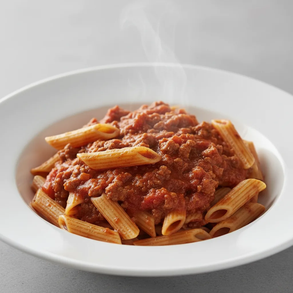 Gluten Free Penne With Bolognese Gluten Free Penne With Bolognese