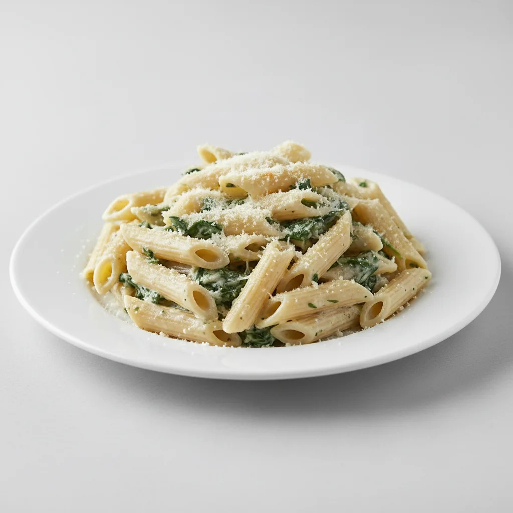 Gluten Free Penne With Spinach Ricotta and Parmesan Gluten Free Penne With Spinach Ricotta and Parmesan