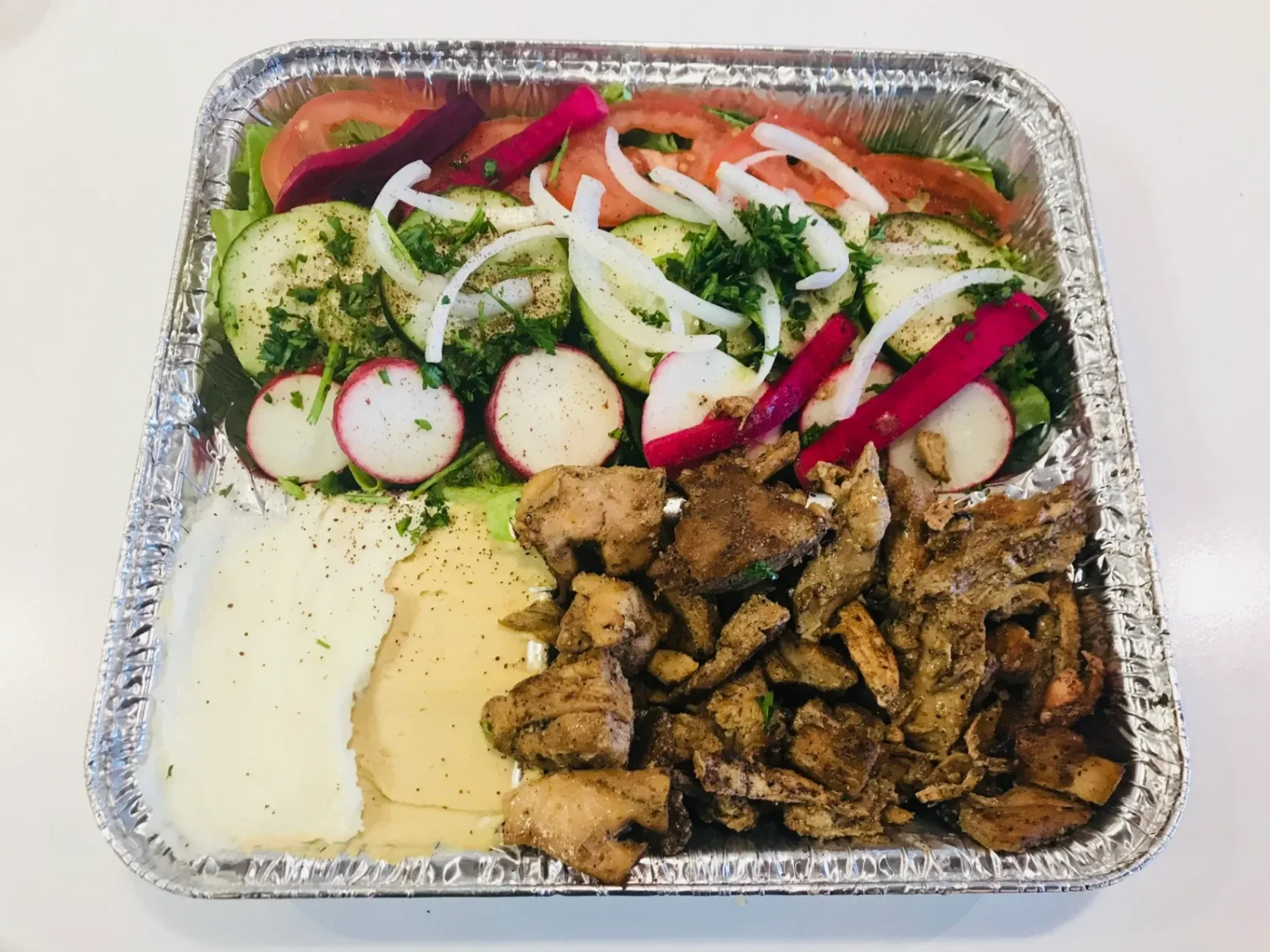 Chicken Kebab Salad Boxed Lunch