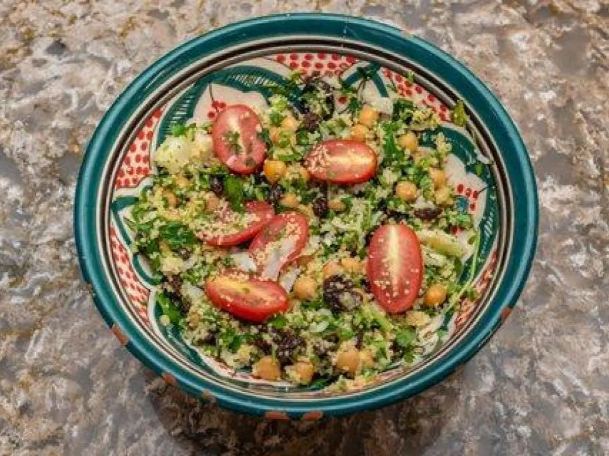 7 Vegetable Couscous With Chicken