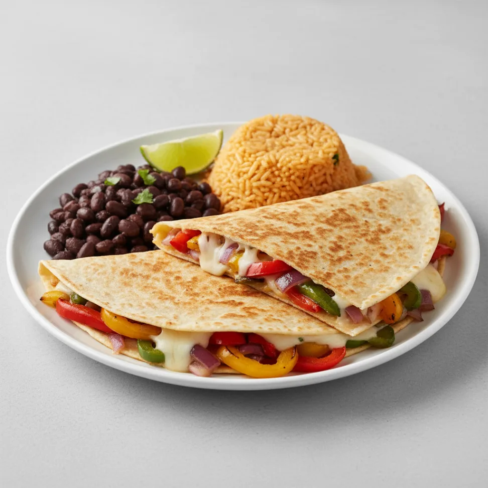Veggie Fajita Quesadilla Meal