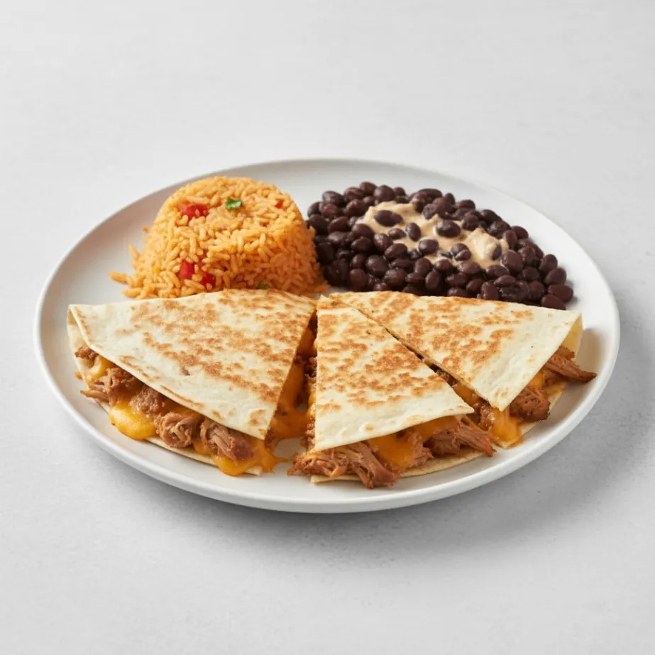 Carnitas Quesadilla Meal
