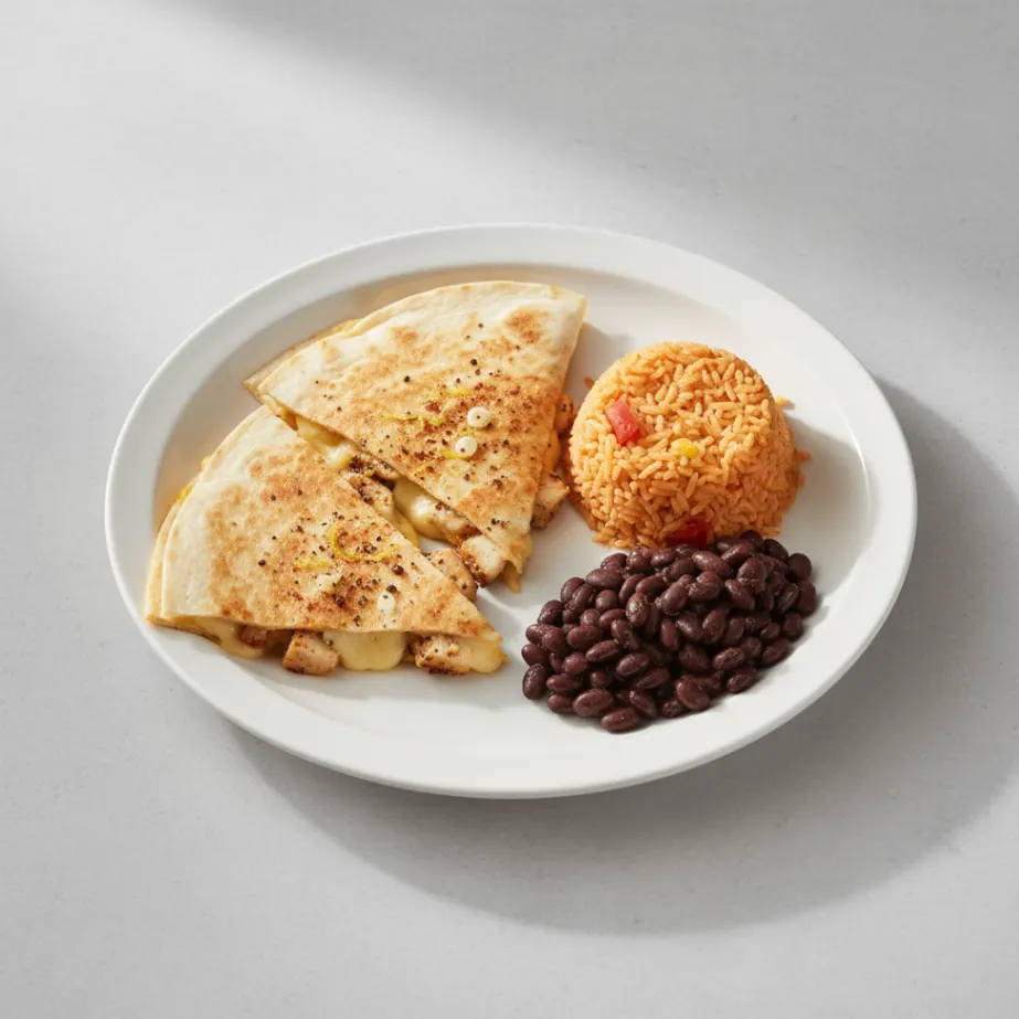 Grilled Chicken Quesadilla Meal