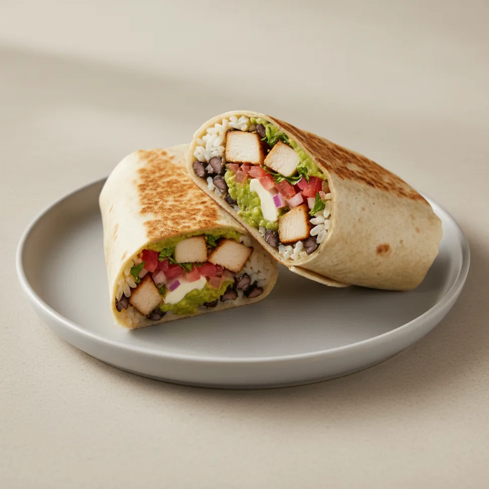 Grilled Chicken Burrito