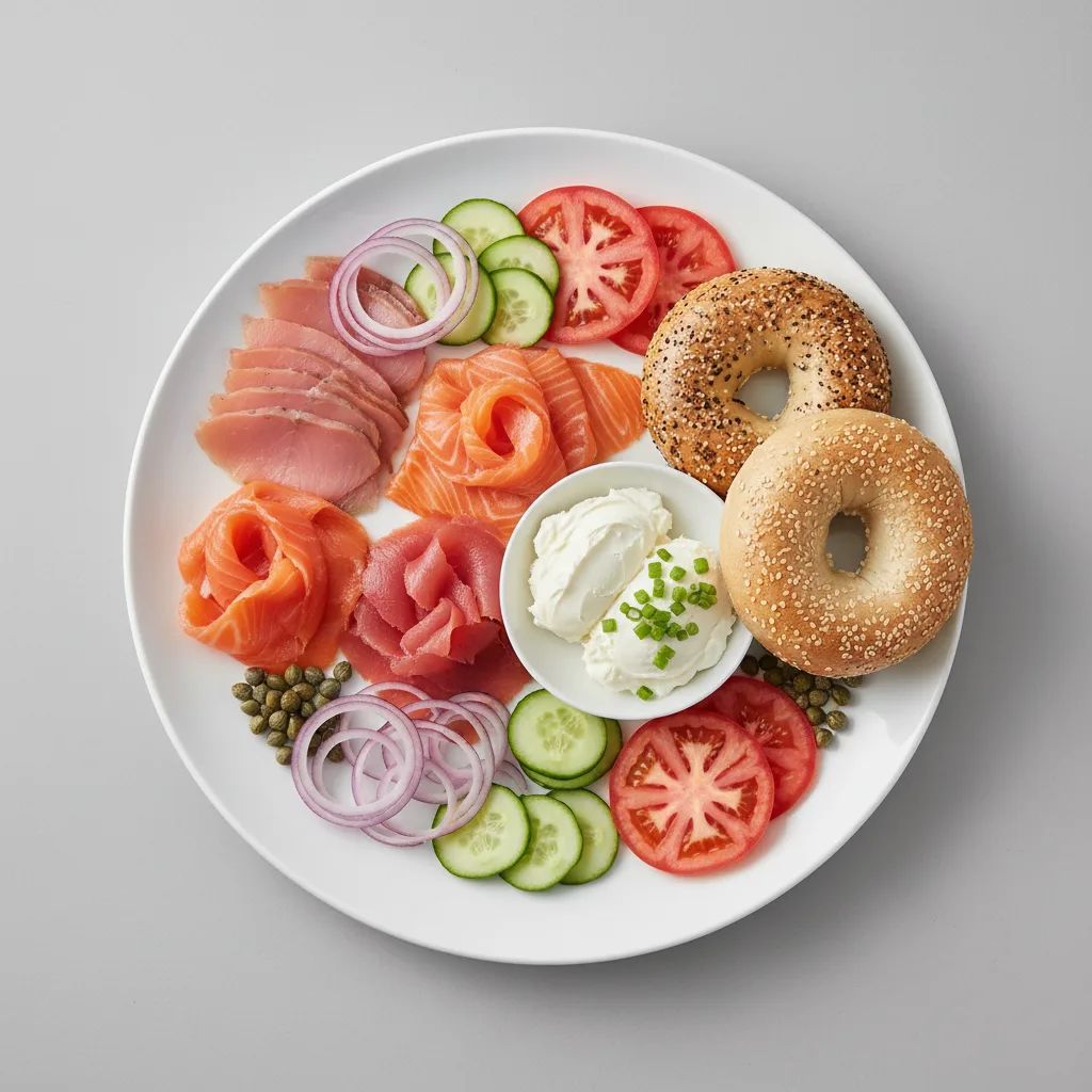 Smoked Salmon Platter - Belly Lox, Scottish Salmon, Wild Coho