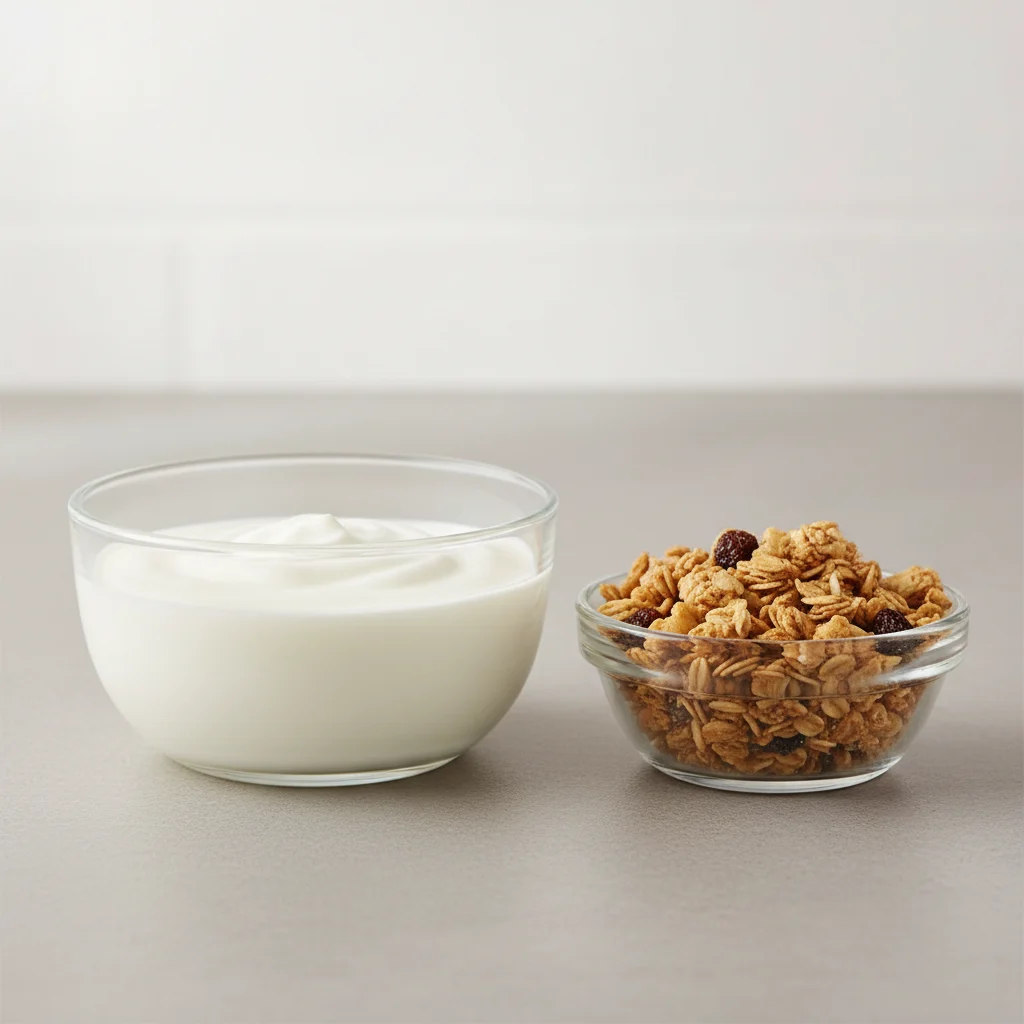 Yogurt and Granola (individual 12 Oz)