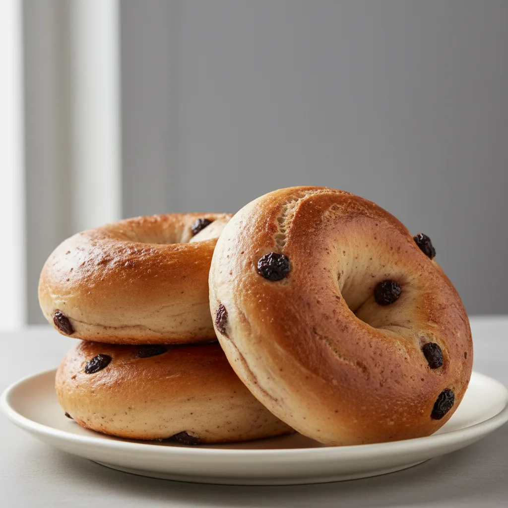 Cinnamon Raisin Bagels