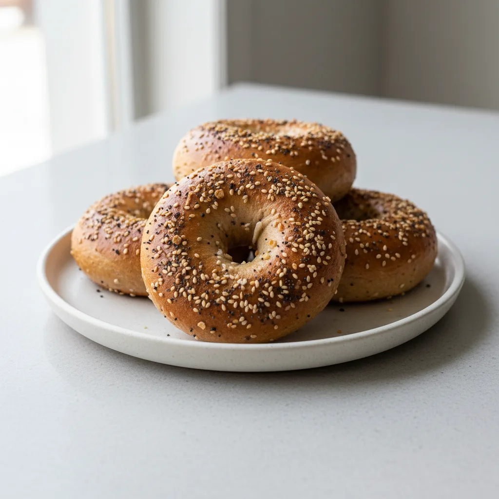 Wheat Everything Bagels