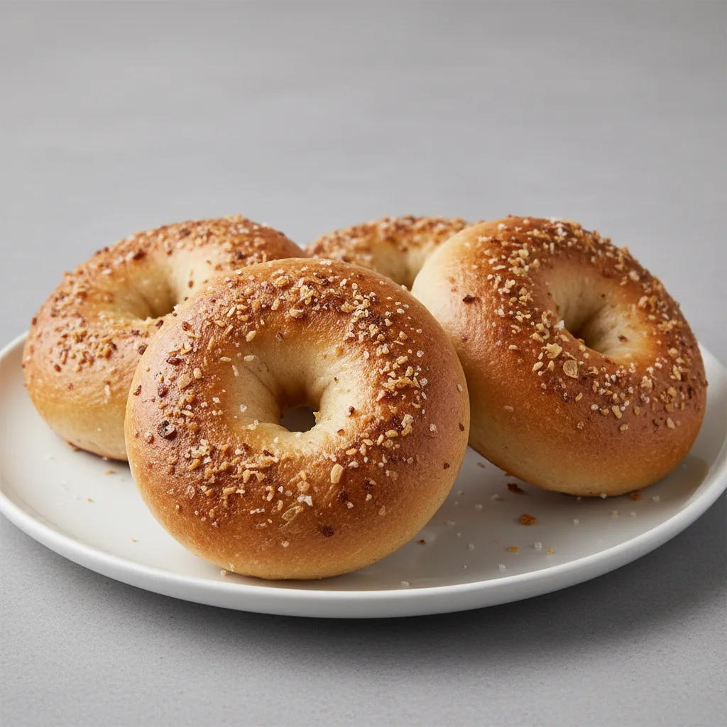 Garlic Bagels