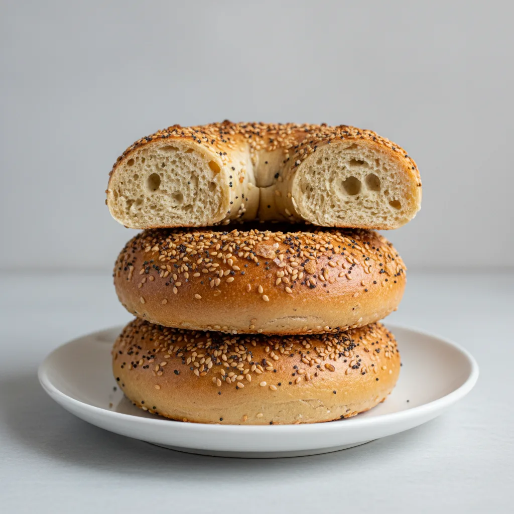 Sourdough Everything Bagels
