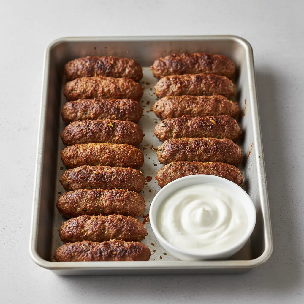 Lamb Kefta Kebabs (full Pan) Lamb Kefta Kebabs (full Pan)