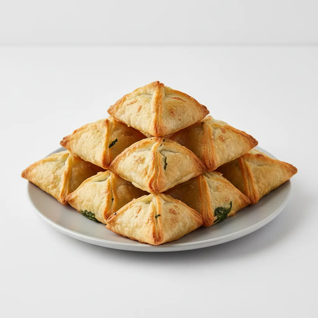Cheese-spinach Filo Briouats (small) Cheese-spinach Filo Briouats (small)