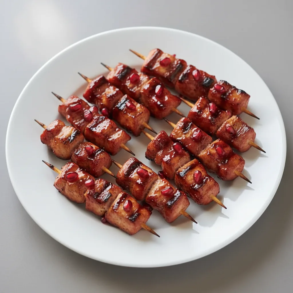 Mini Chicken Kebabs With Pomegranate (small) Mini Chicken Kebabs With Pomegranate (small)