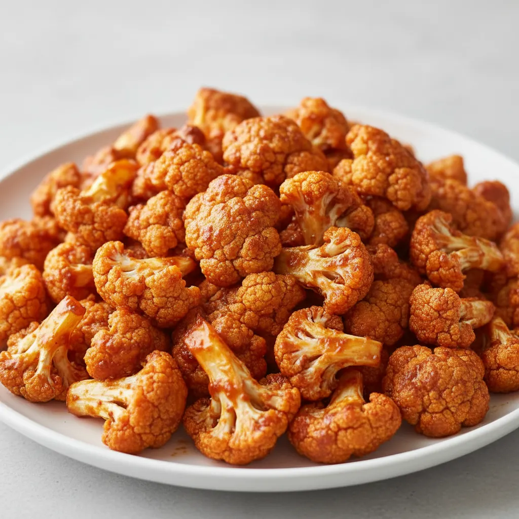 Cauliflower Wings — Harissa-honey (full) Cauliflower Wings — Harissa-honey (full)