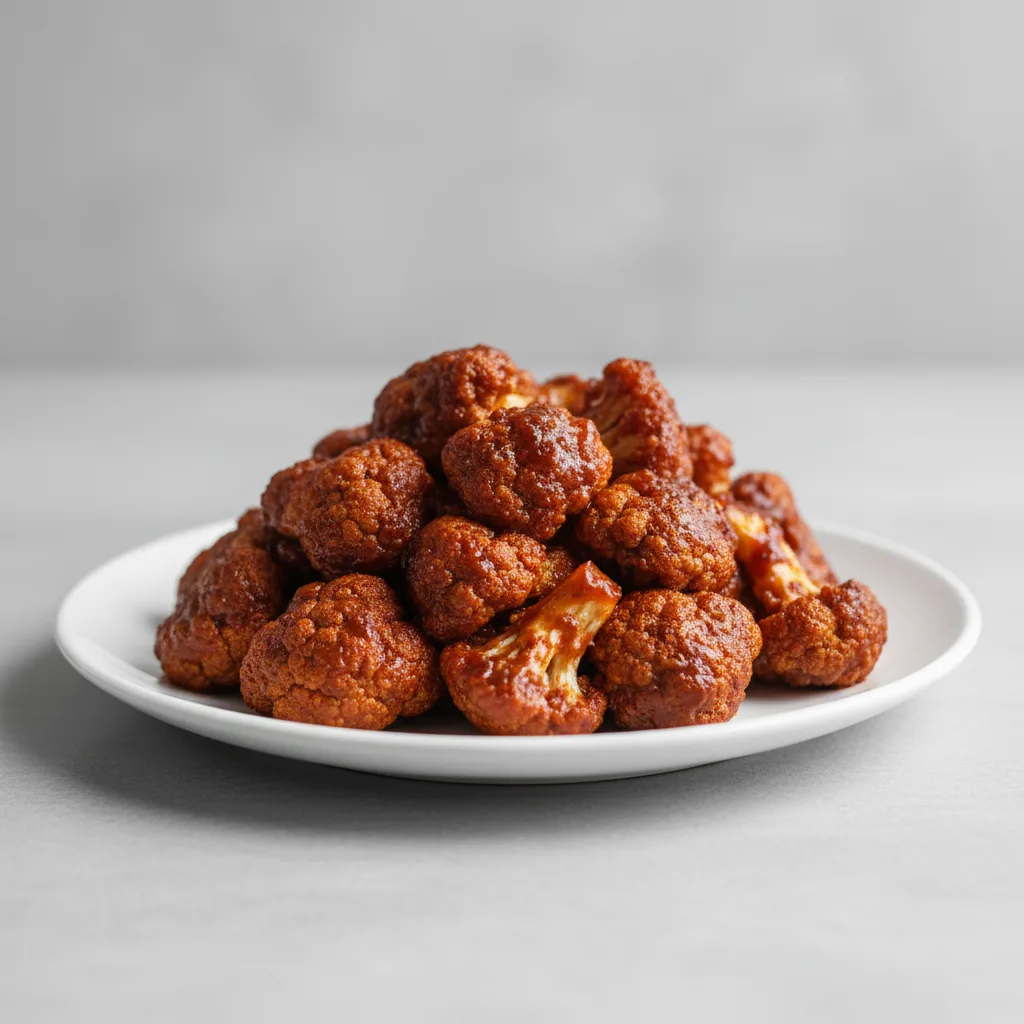 Cauliflower Wings — Tangy Moroccan BBQ (half) Cauliflower Wings — Tangy Moroccan BBQ (half)