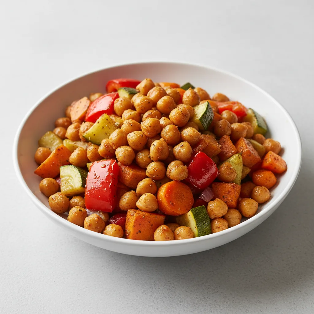 Meal Salad — Chickpea and Roasted Veggie Salad (small) Meal Salad — Chickpea and Roasted Veggie Salad (small)