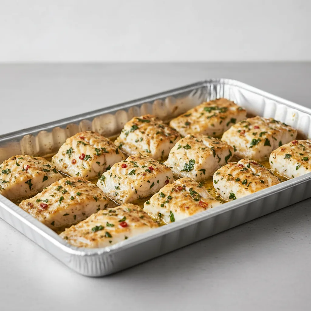 Simply Roasted White Fish Filet (half Pan) Simply Roasted White Fish Filet (half Pan)