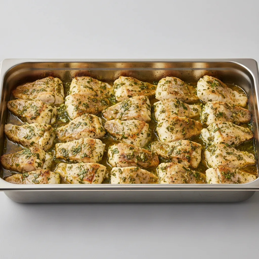 Simply Roasted White Fish Filet (full Pan) Simply Roasted White Fish Filet (full Pan)