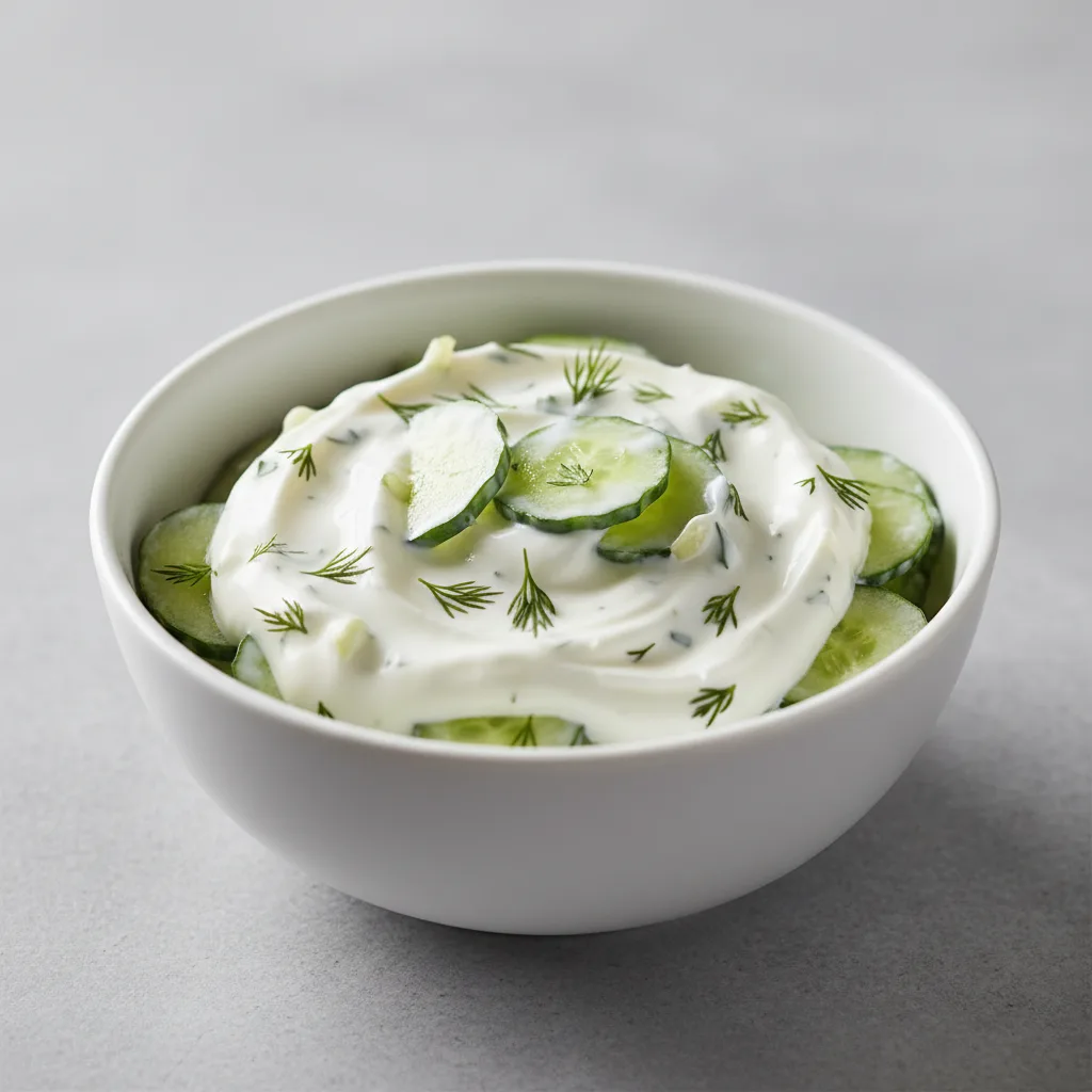 Speciality Salad — Cucumber, Yogurt and Dill (small) Speciality Salad — Cucumber, Yogurt and Dill (small)