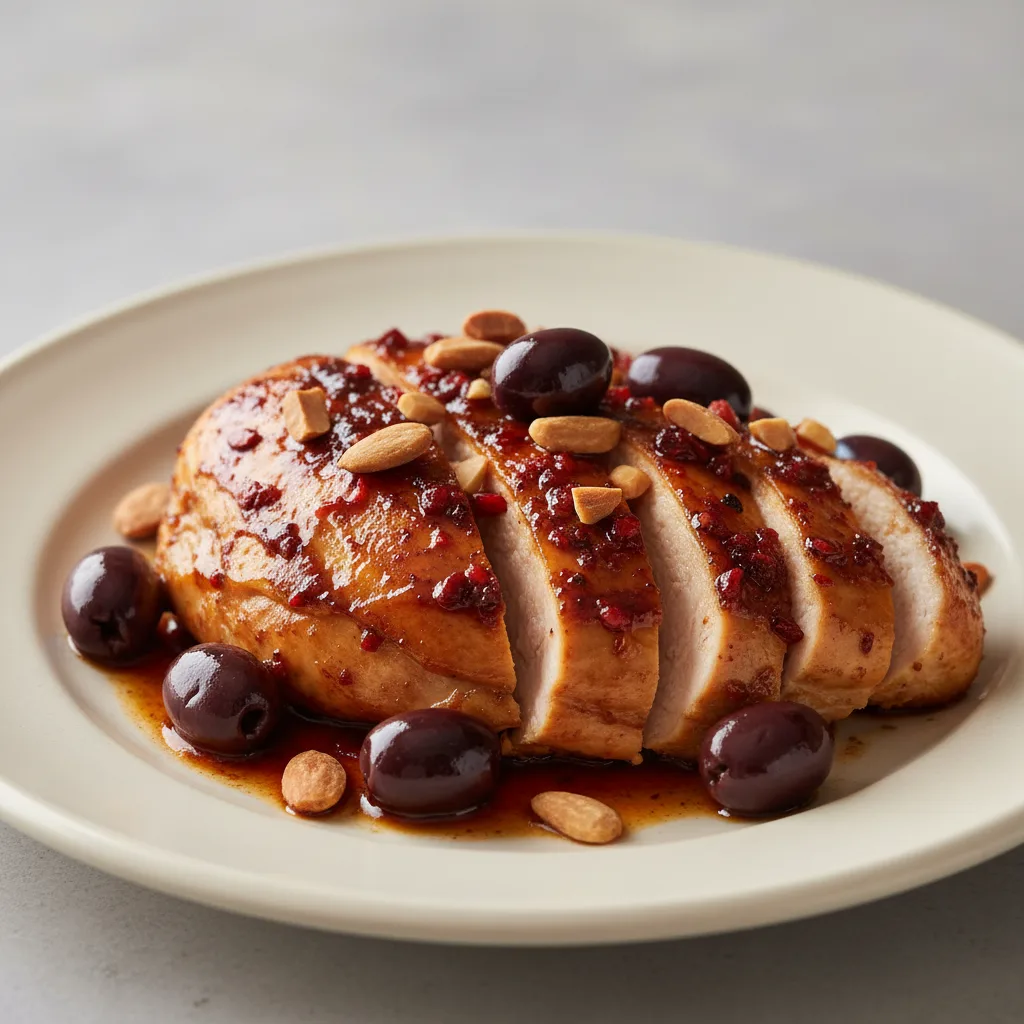 Chicken With Pomegranate Molasses Chicken With Pomegranate Molasses