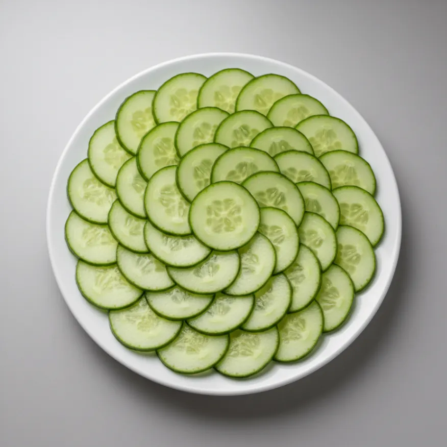 Sliced Cucumbers