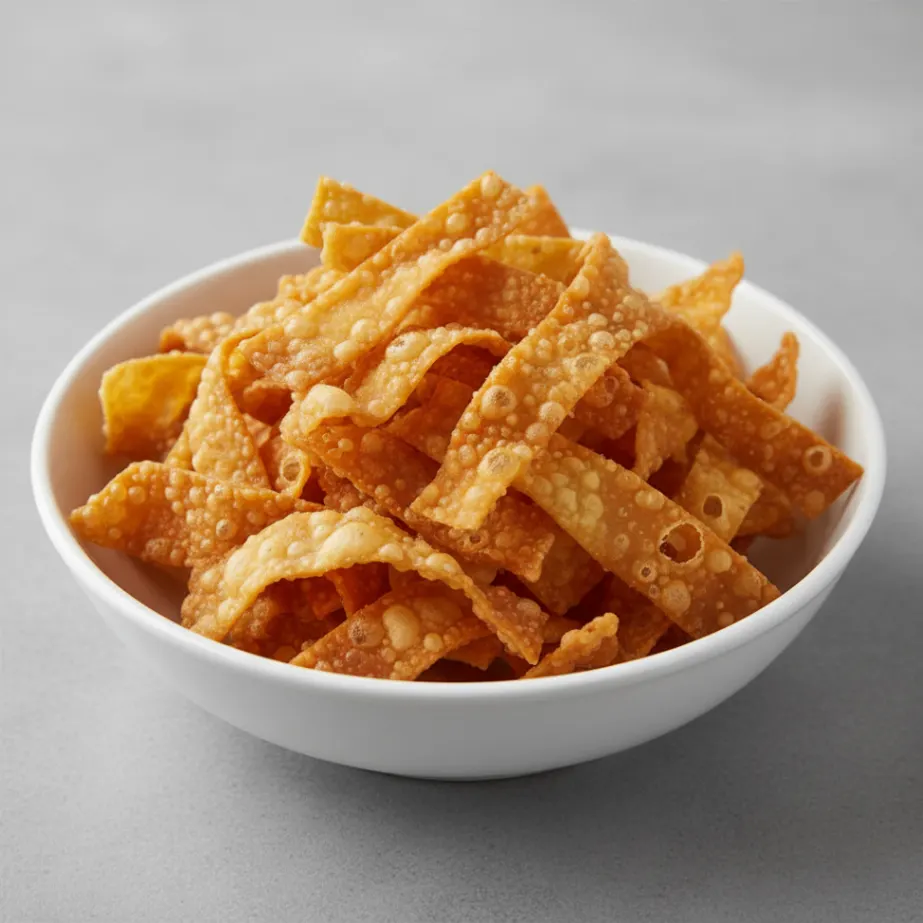 Crunchy Wonton Strips
