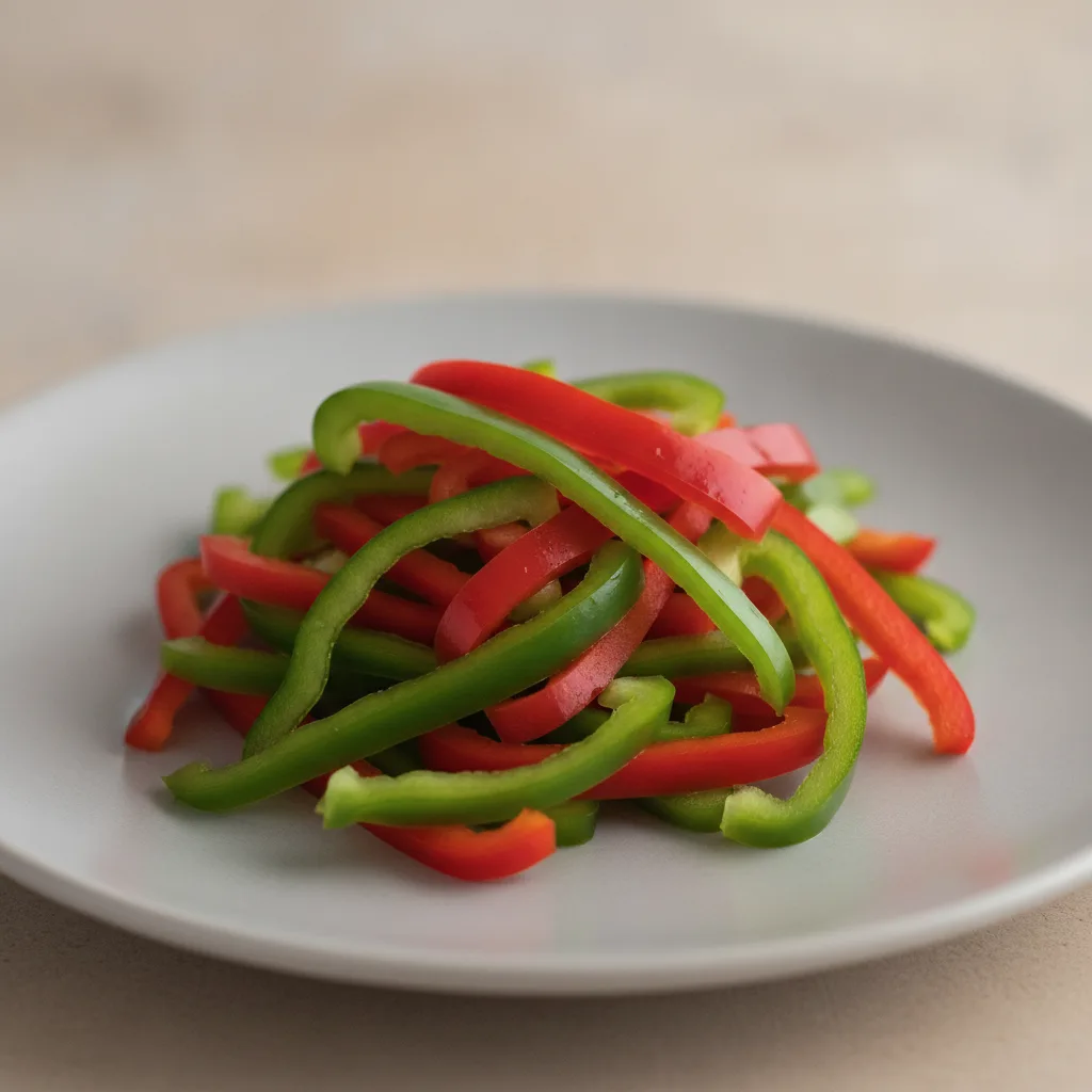 Green & Red Pepper Medley Green & Red Pepper Medley