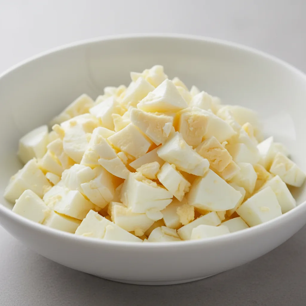 Boiled Egg, Diced Boiled Egg, Diced
