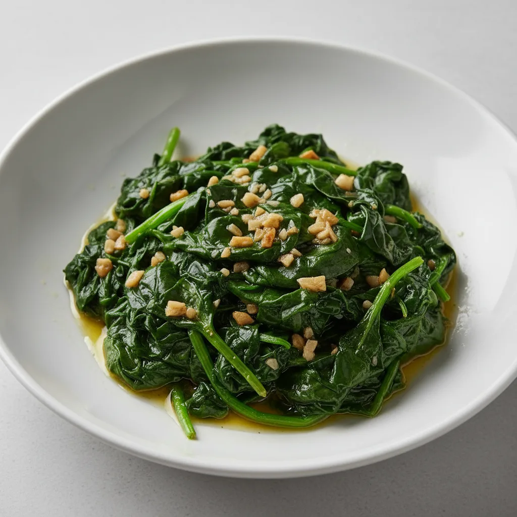 Garlic Spinach Garlic Spinach