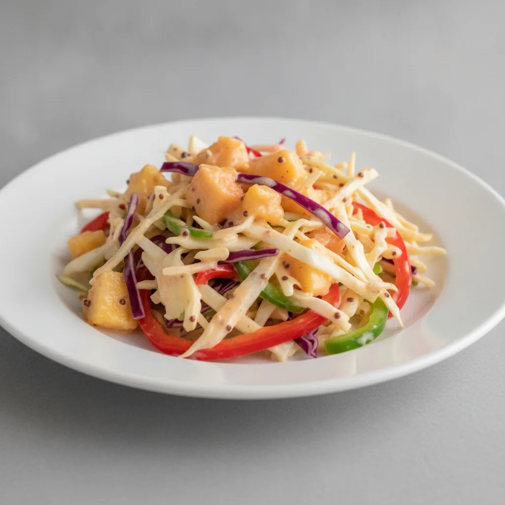 Peach Ginger Slaw Peach Ginger Slaw