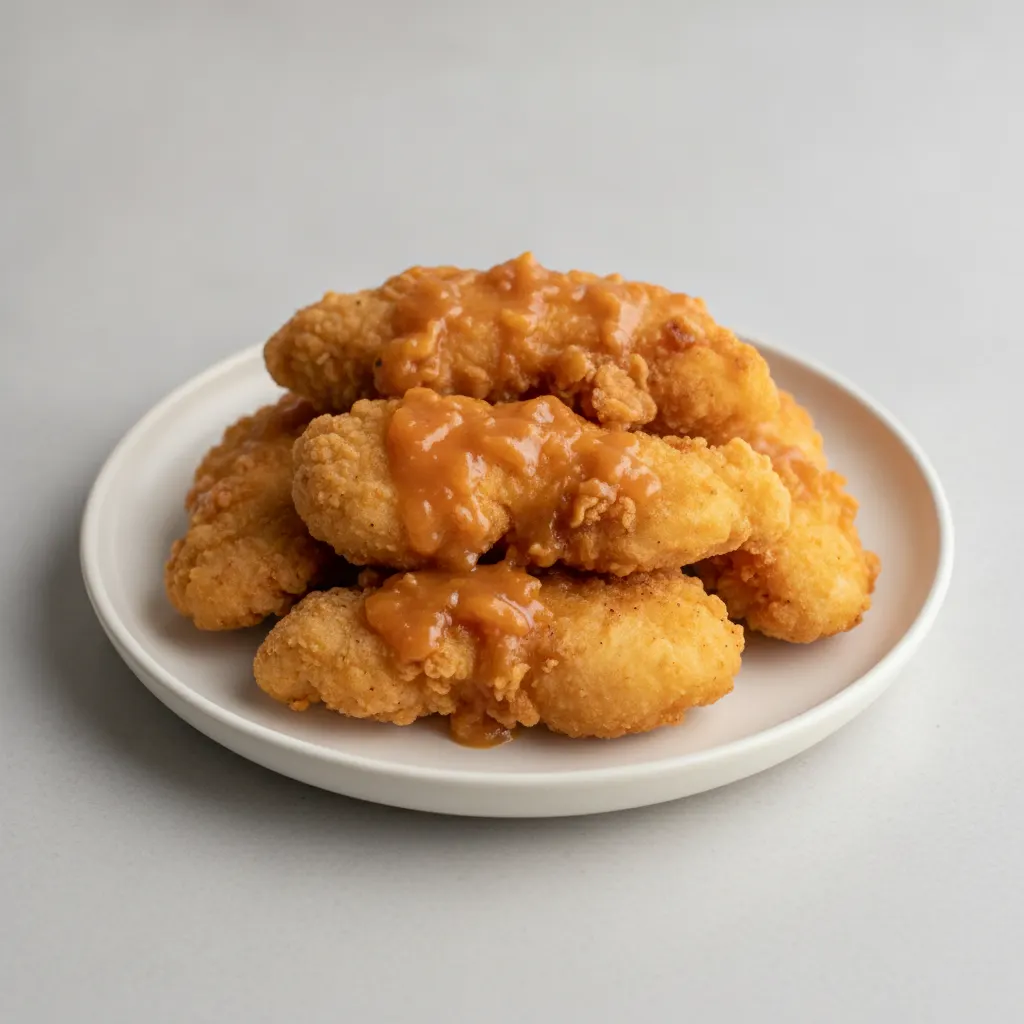 Sweet Peach Fried Chicken Tenders Sweet Peach Fried Chicken Tenders