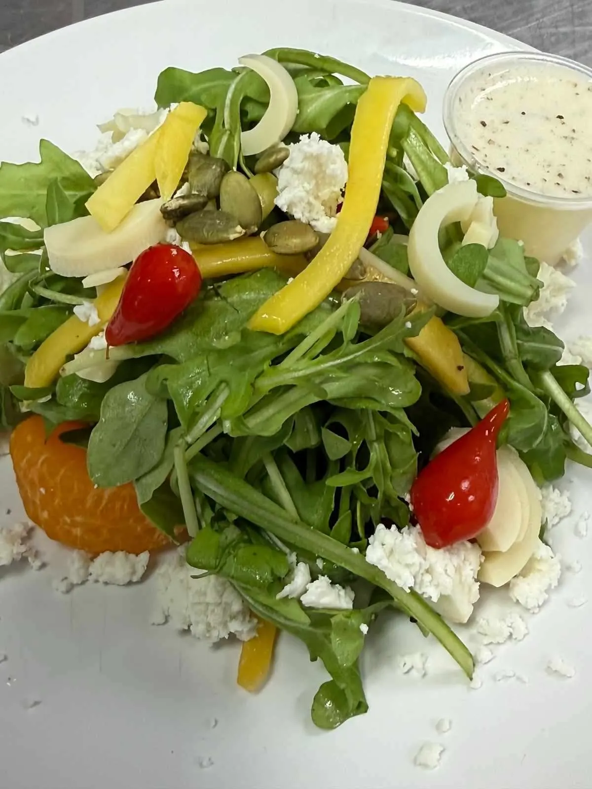 Queso Fresco Tropical Salad