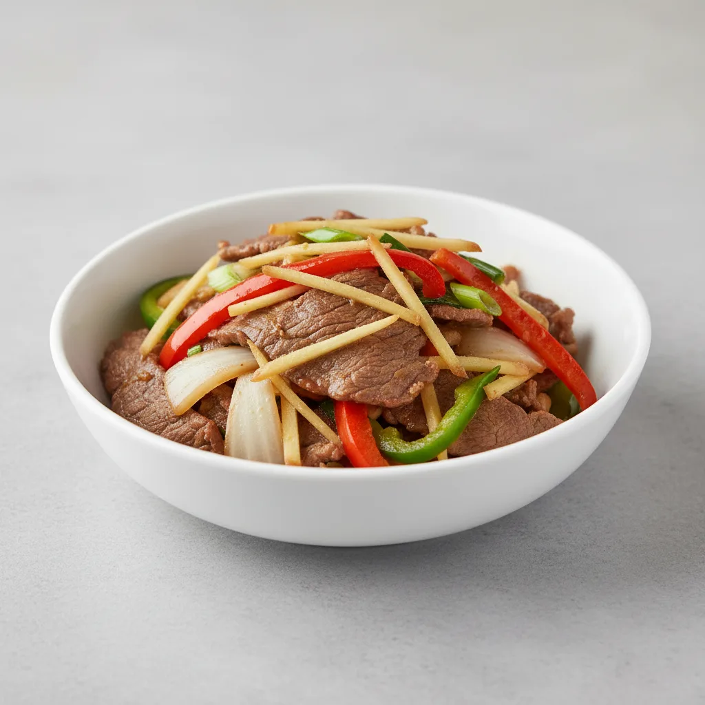 Stir-Fried Ginger Beef