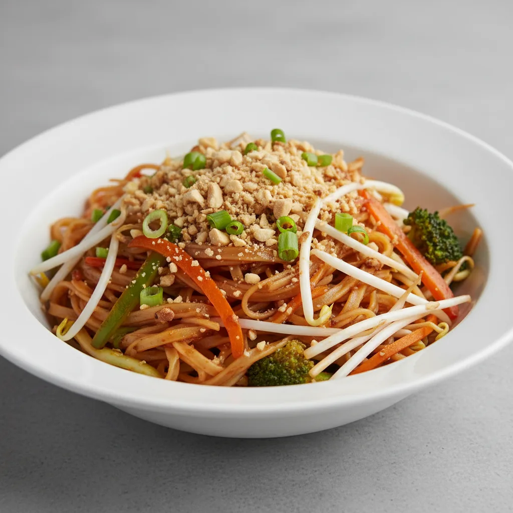Vegan Vegetables Pad Thai