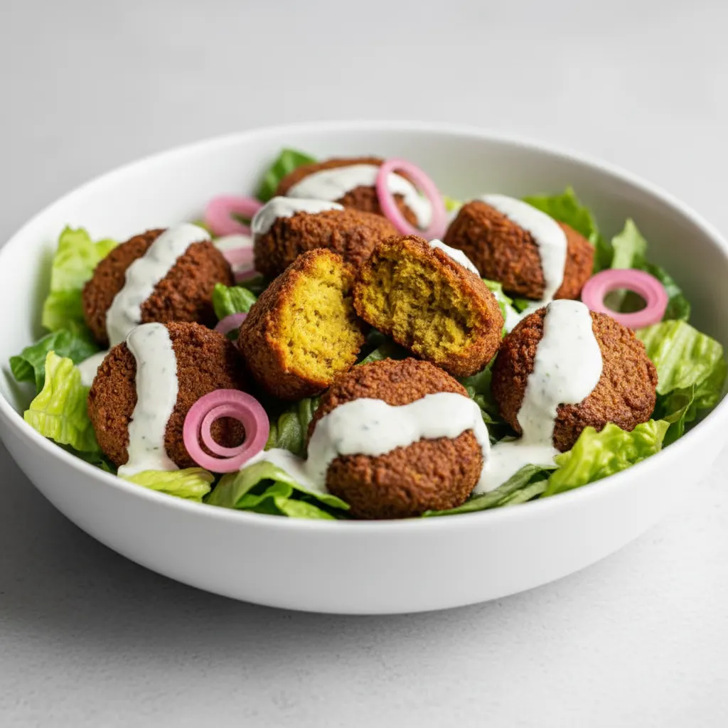 Vegan Falafel Salad Vegan Falafel Salad