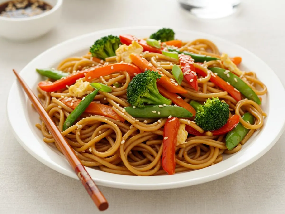 Vegetable Lin Lin Noodle
