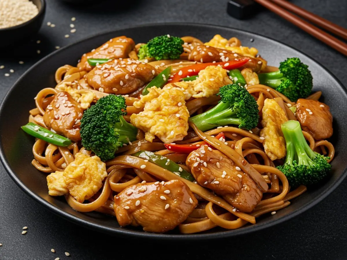 Chicken Pad See-Ew