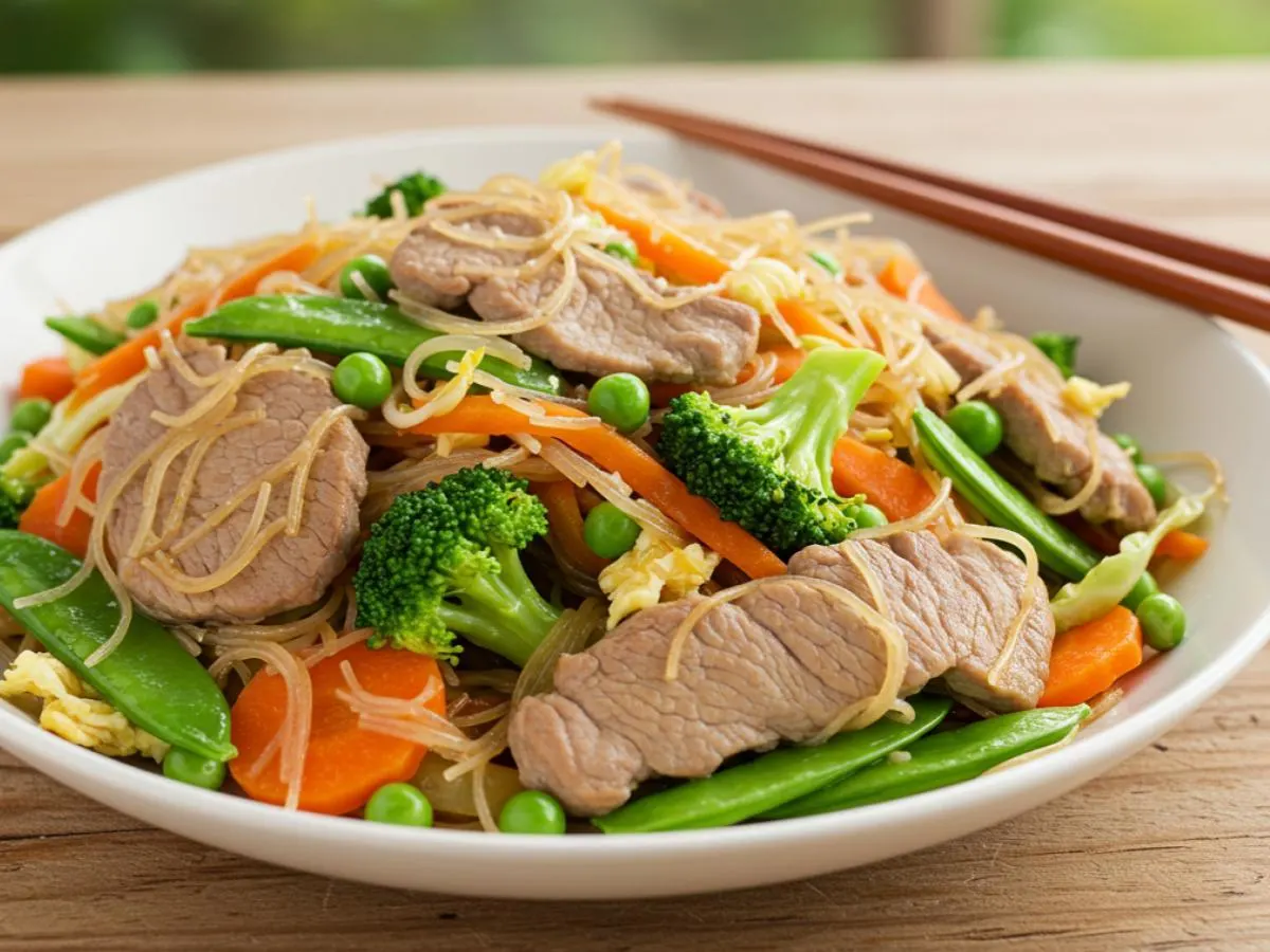 Pork Pad Wun Sen