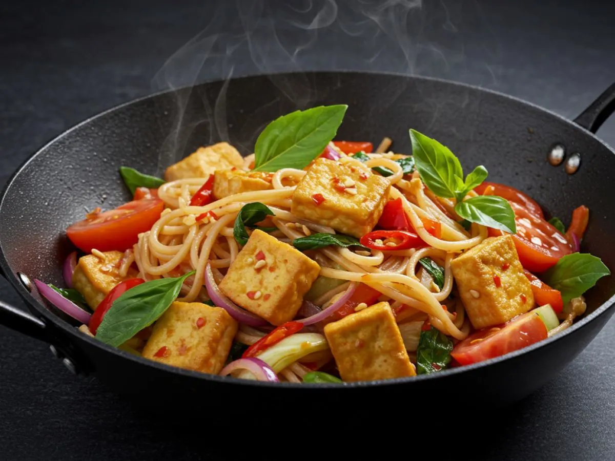 Drunken Noodle with Tofu