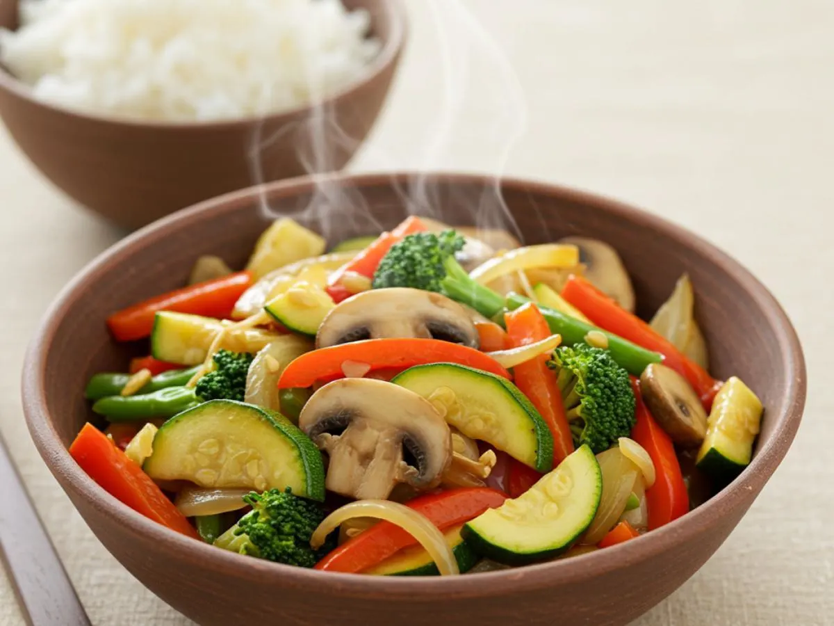Ginger Vegetables