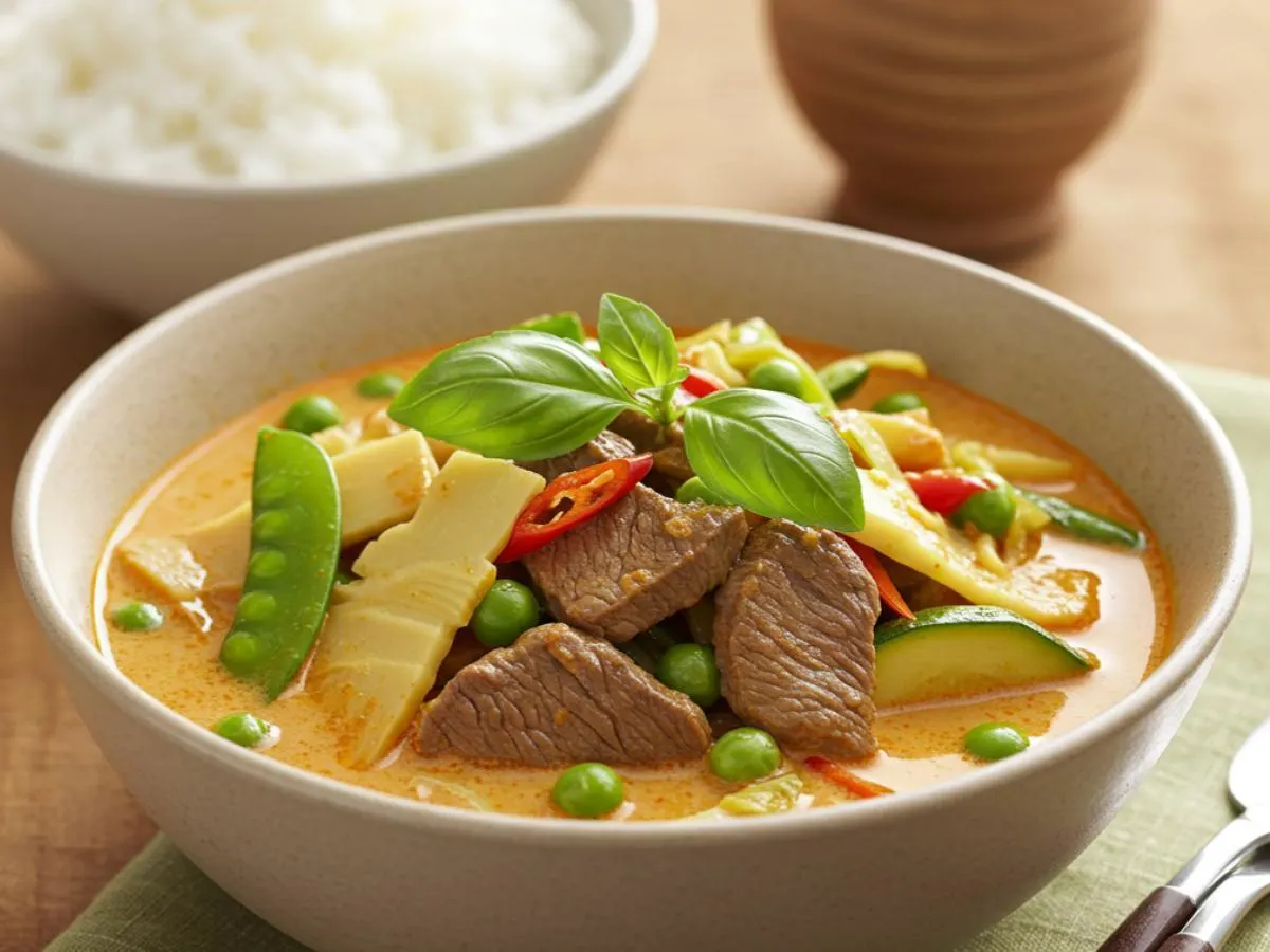 Beef Red Curry