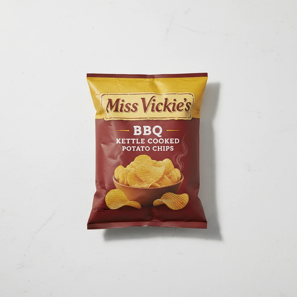 Miss Vickie's BBQ Kettle Cooked Potato Chips Miss Vickie's BBQ Kettle Cooked Potato Chips