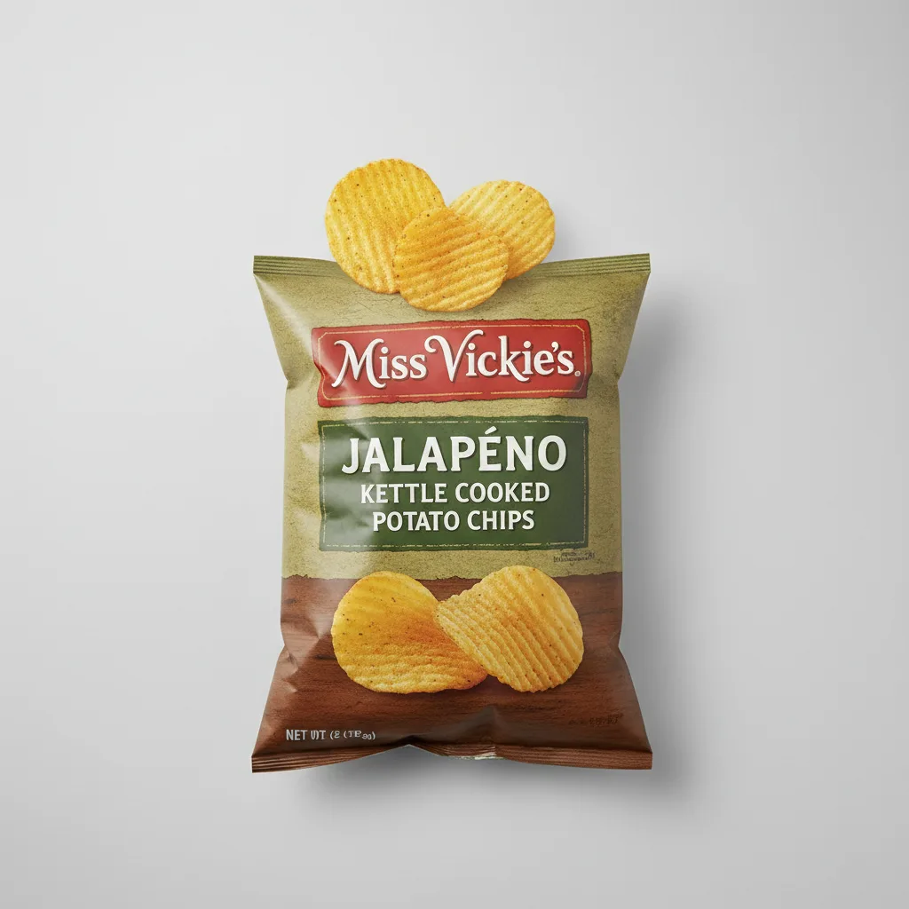Miss Vickie's Jalapeno Kettle Cooked Potato Chips Miss Vickie's Jalapeno Kettle Cooked Potato Chips