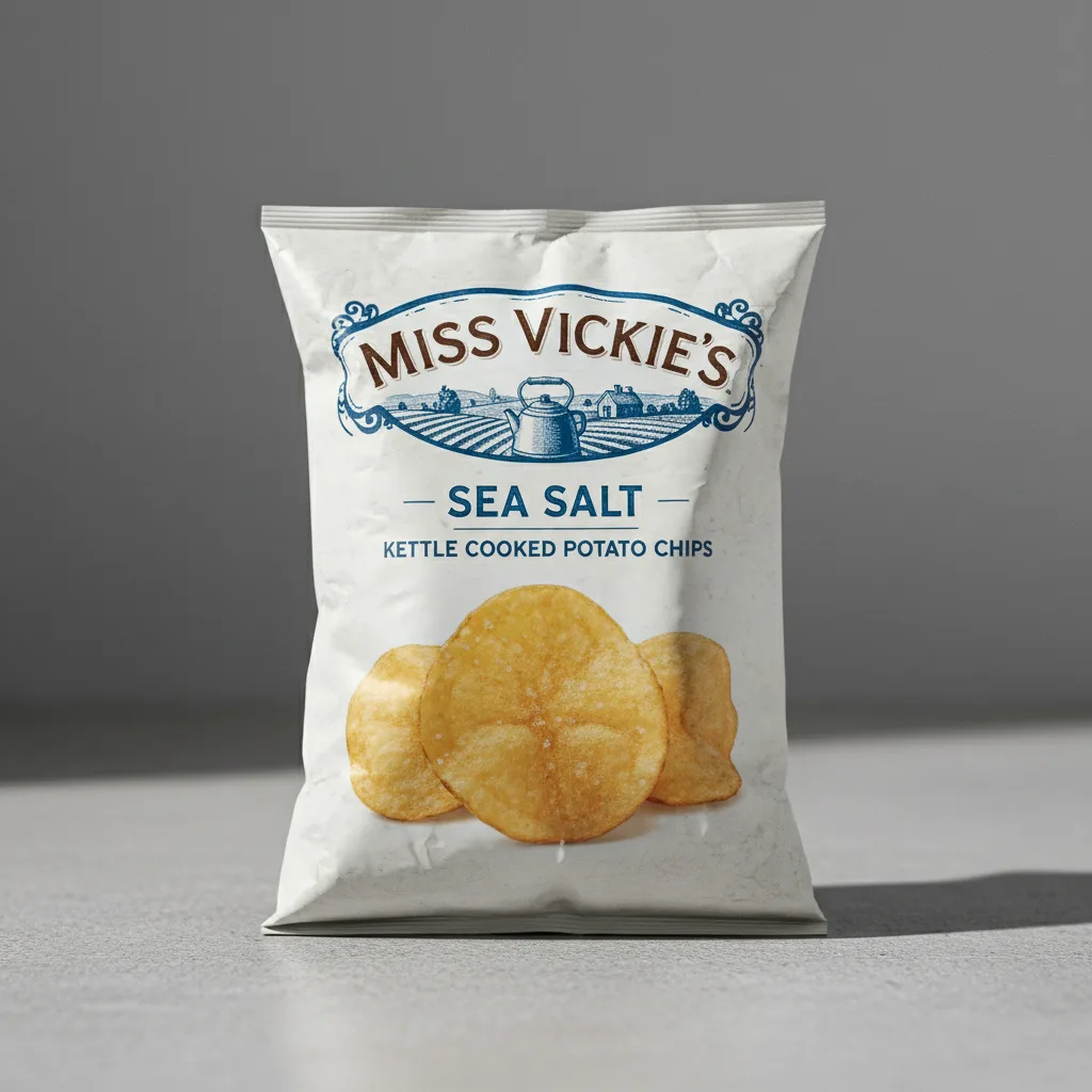 Miss Vickie's Sea Salt Kettle Cooked Potato Chips Miss Vickie's Sea Salt Kettle Cooked Potato Chips
