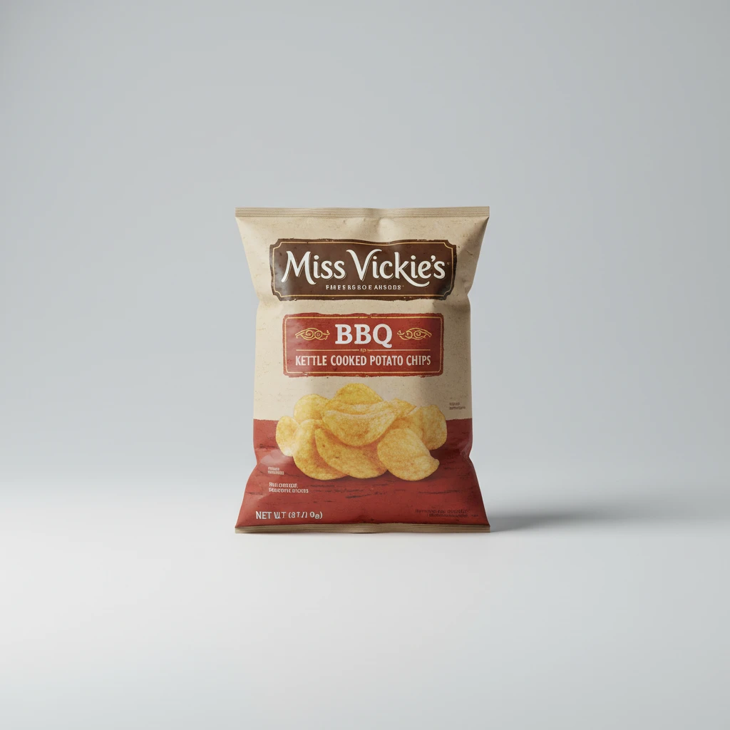 Miss Vickie's BBQ Kettle Cooked Potato Chips Miss Vickie's BBQ Kettle Cooked Potato Chips